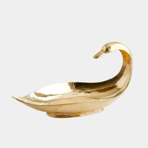 Duck Bowl-Polished Brass