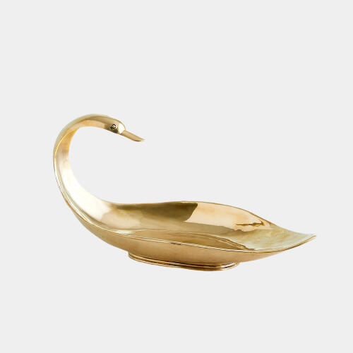 Duck Bowl-Polished Brass