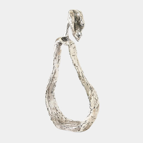 Pear Silhouette-Nickel