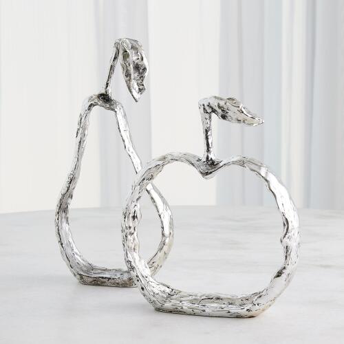 Apple Silhouette-Nickel