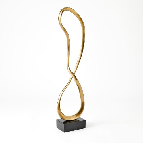 abstract loop sculpture