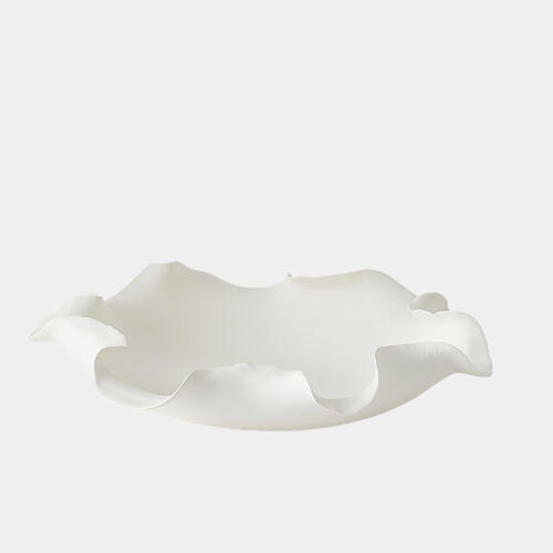 Folios Low Bowl-Matte White