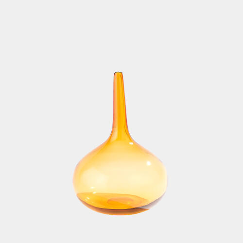 Pinnacle Bottle-Amber-Round