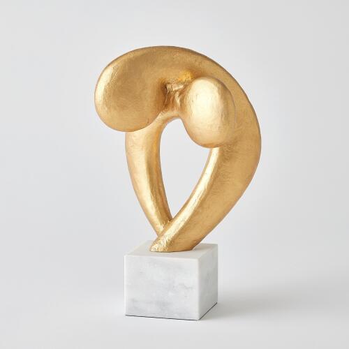 Align Sculpture-Gold Leaf