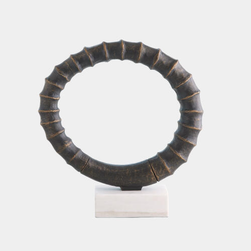 Infinity Horn Sculpture-Bronze