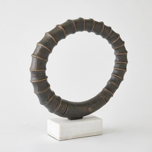 Infinity Horn Sculpture-Bronze