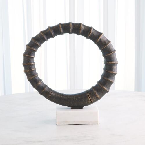 Infinity Horn Sculpture-Bronze