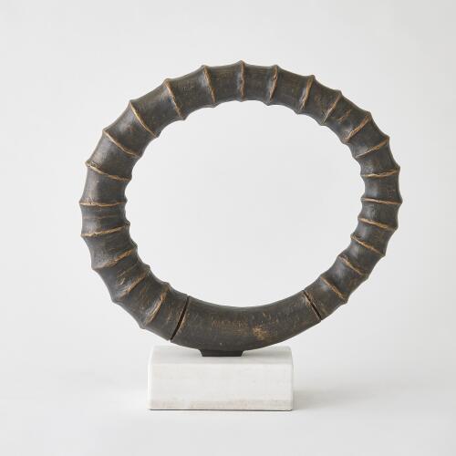 Infinity Horn Sculpture-Bronze