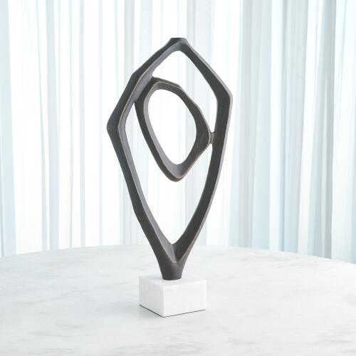 Interplay Sculpture-Bronze
