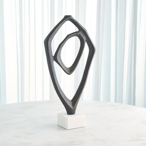 Interplay Sculpture-Bronze