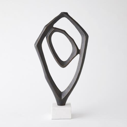 Interplay Sculpture-Bronze