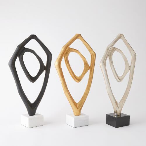 Interplay Sculpture-Bronze