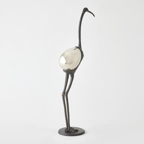 Precious Egg Sculpture-Nickel