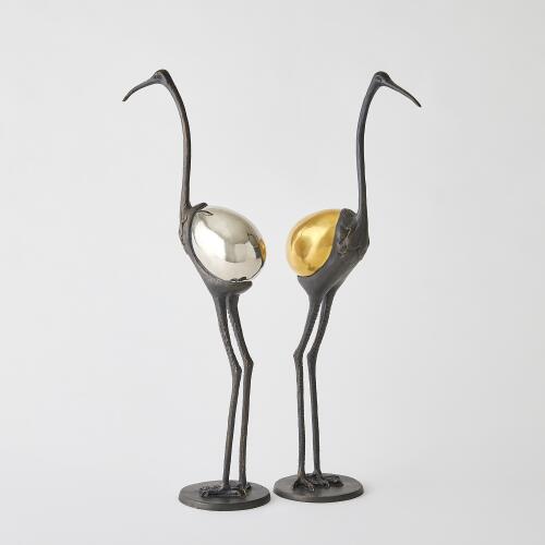 Precious Egg Sculpture-Nickel