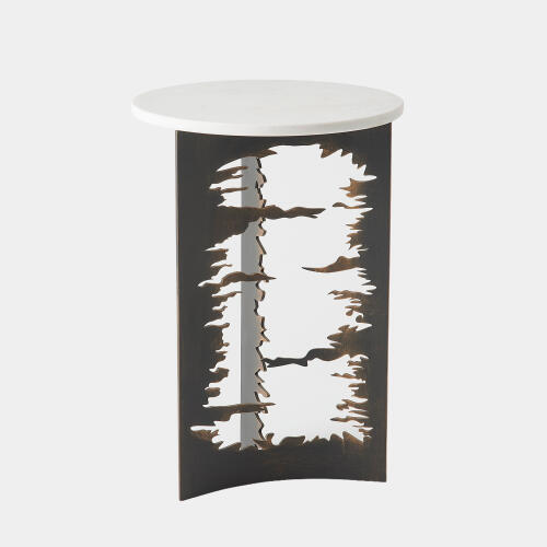 Inverness Cut Out Table-Bronze