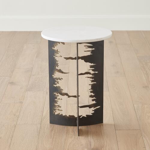 Cut Out Table-Bronze