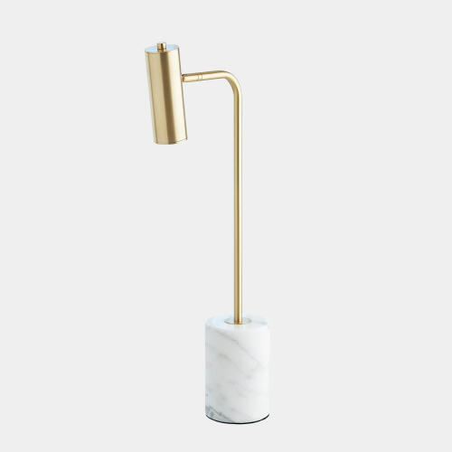 Spotlight Table Lamp-Brass
