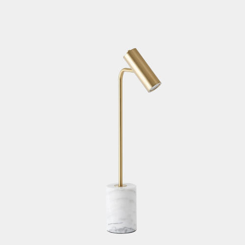 Spotlight Table Lamp-Brass