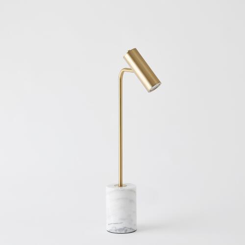 Spotlight Table Lamp-Brass