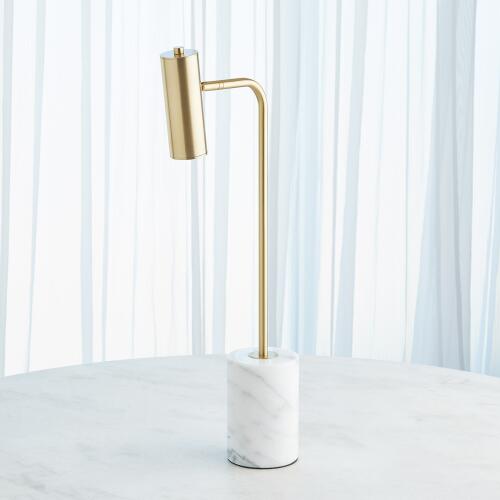 Spotlight Table Lamp-Brass