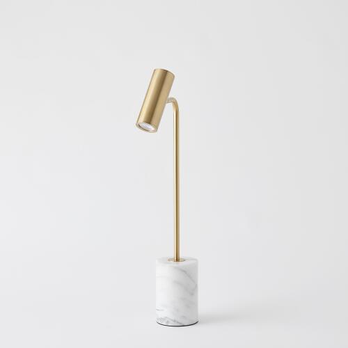 Spotlight Table Lamp-Brass