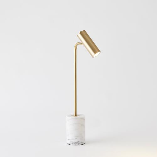 Spotlight Table Lamp-Brass
