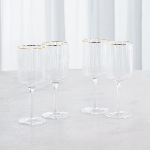 S/4 Winston Red Wine Glasses