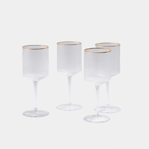 s/4 winston red wine glasses