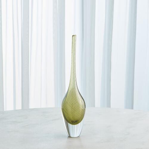 Flecked Spire Bottle-Olive