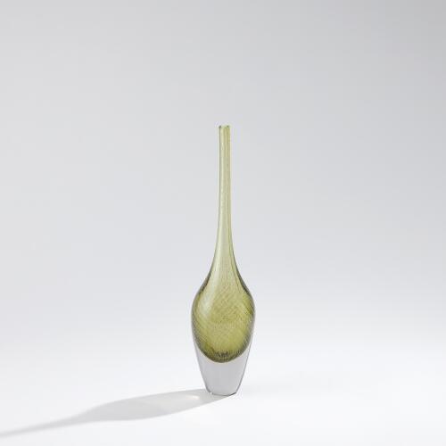 Flecked Spire Bottle-Olive
