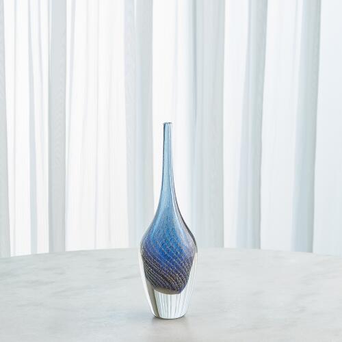 Flecked Spire Bottle-Blue