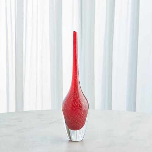 Flecked Spire Bottle-Red