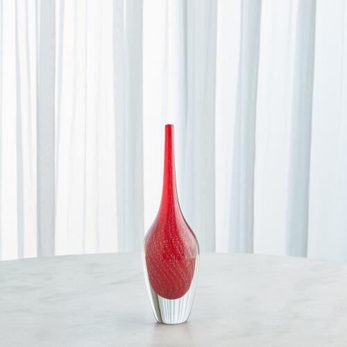 Flecked Spire Bottle-Red