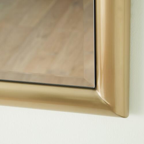 Bennett Mirror-Brass