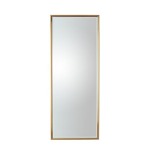 Reeves Floor Mirror-Brass