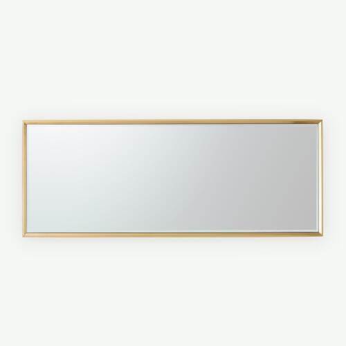 Reeves Floor Mirror-Brass