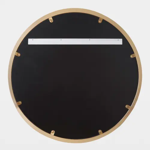 Hudson Mirror-Brass