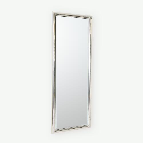 Bennett Floor Mirror-Nickel