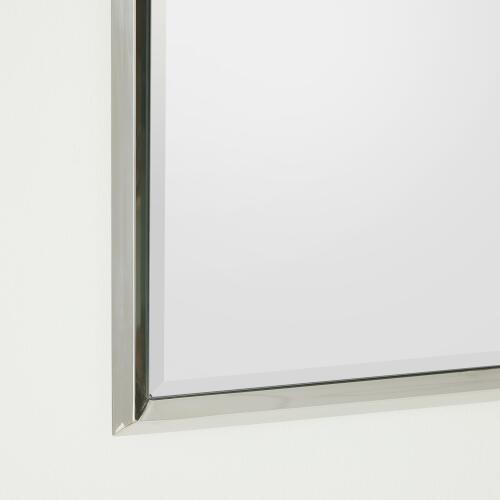 Reeves Floor Mirror-Nickel