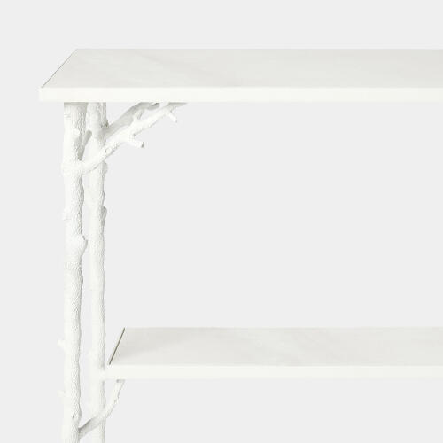 Coral Console-White