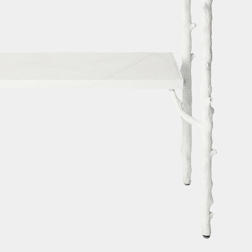 Coral Console-White
