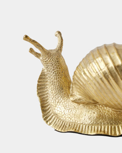 Snail Sculpture-Brass