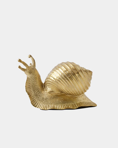 Snail Sculpture-Brass