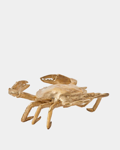 Crab Sculpture-Brass