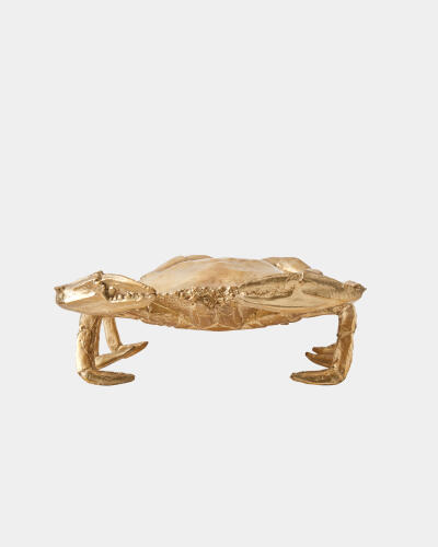 Crab Sculpture-Brass