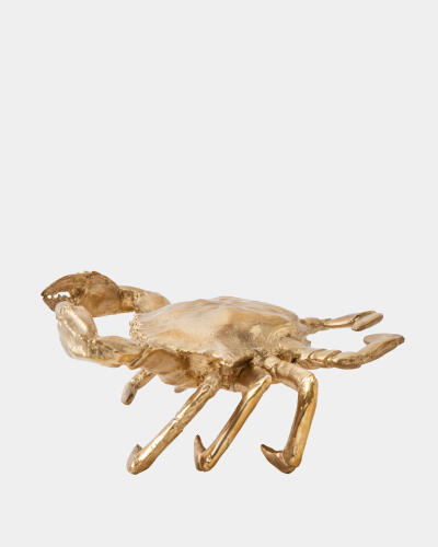 Crab Sculpture-Brass