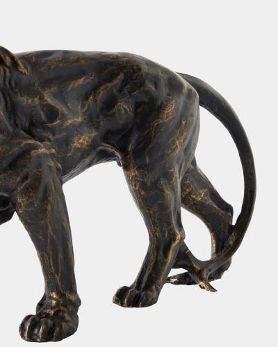 Prowling Lion Sculpture-Bronze