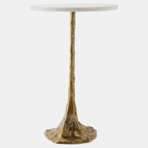 Lily Pad Table-Brass