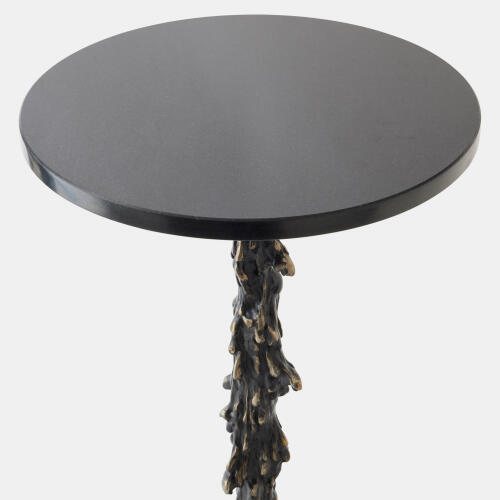 Melting Side Table-Black