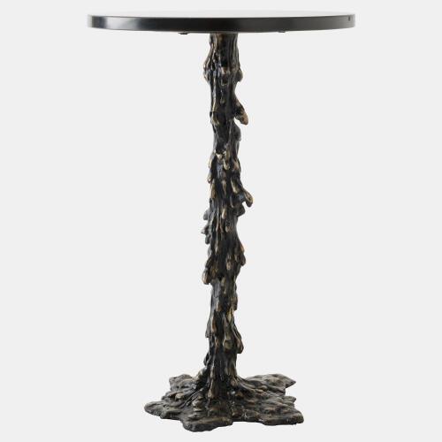 Melting Side Table-Black
